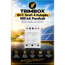 TRIMBOX YM4T1T2 B+C SINIFI 4 KUTUPLU PARAFUDR 100 kA