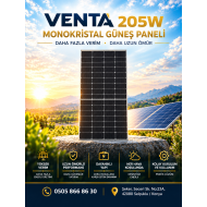  Venta 205W Güneş Paneli Monokristal – SPM205-HC