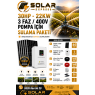 22 KW-30 HP TRİFAZE TARIMSAL SULAMA PAKETİ