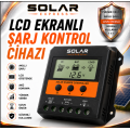 LCD Ekranlı Şarj Kontrol Cihazı