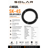  Solar PV Kablo 4mm Siyah – SK-4S