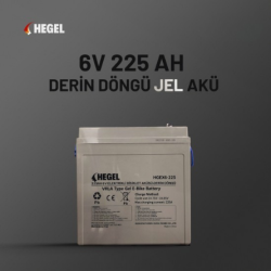 Hegel Elektrikli Bisiklet Sandalye Aküsü EVF Akü 6V 225Ah – HGEX6-225