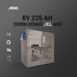 Hegel Elektrikli Bisiklet Sandalye Aküsü EVF Akü 6V 225Ah – HGEX6-225