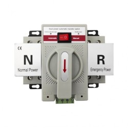 Hegel Otomatik-Manuel Monofaz Transfer Switch 220V 63A – YRQ2CB-63