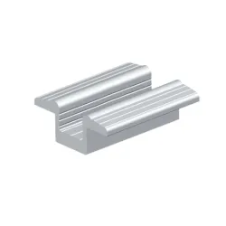 PANEL SET ALÜMİNYUM; ORTA TUTUCU, CİVATA 35MM,  BAKLAVA SOMUN M8