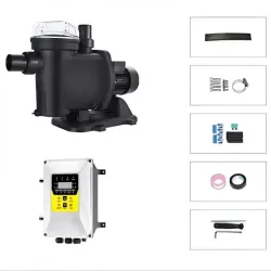  Hegel 1200 Watt MPPT Solar Havuz Pompası - Max.19 Metre - Max.31m³ DC-AC Su Pompası