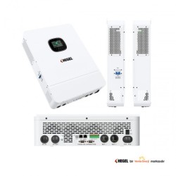  Hegel 10KW 48V 2xMPPT Yüksek Voltaj Off-Grid Hibrit İnverter