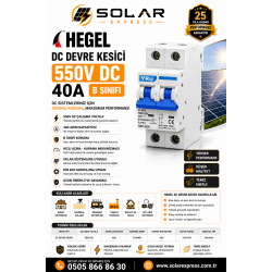 HEGEL DC DEVRE KESİCİ 550Vdc 2P 16A