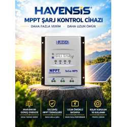 Havensis 50 Amper 12/24 Volt MPPT Şarj Kontrol Cihazı