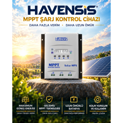Havensis 60 Amper 12/24/36/48 Volt MPPT Özellikli Şarj Kontrol