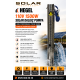 Hegel Solar Dalgıç Pompa DC 4″, 110V 1500W Qmax:4,5M3/H, Hmax:203M – 4US1500-203/4.5E