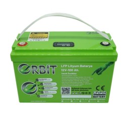 Orbit 12 V 100 Ah Lifepo4 Akü