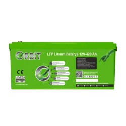 Orbit 12 V 420 Ah Lifepo4 Akü