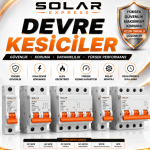 Dc Devre Kesici ve Sigortalar