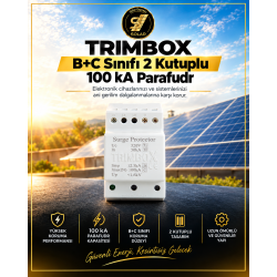 TRIMBOX YM2T1T2 B+C SINIFI 2 KUTUPLU PARAFUDR 100 kA