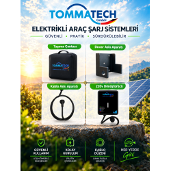 Tommatech 22Kw Likya Serisi EV Charger – Elektrikli Araç Şarj İstasyonu