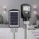 Güneş Enerjili Solar 50W  LED Sokak Lambası Dış Mekan Uzaktan Kumandalı Sensörlü  