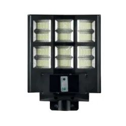 Güneş Enerjili Solar 600W LED Sokak Lambası Dış Mekan Uzaktan Kumandalı Sensörlü