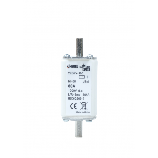 HEGEL 1000VDC 80A B SINIF DC BIÇAKLI SİGORTA
