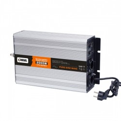 HEGEL 2000 WATT 12VOLT TAM SİNÜS İNVERTER 15A AC 220V SARJLI