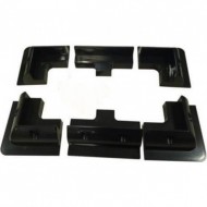 VENTA KARAVAN MONTAJ SETİ SİYAH 6 LI SET