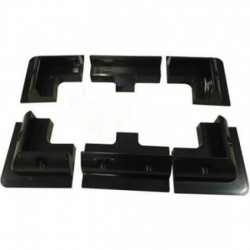 VENTA KARAVAN MONTAJ SETİ SİYAH 6 LI SET