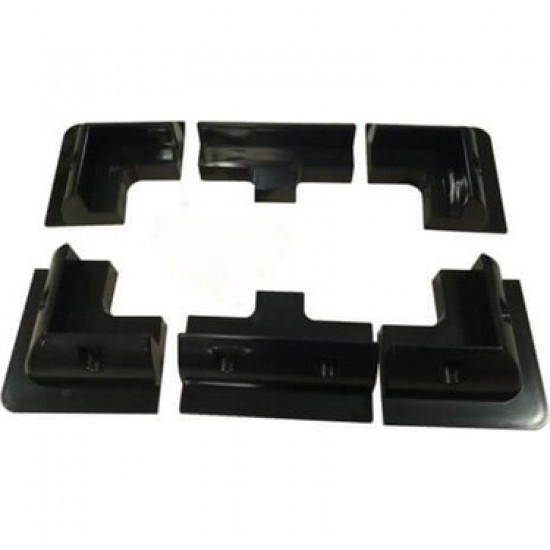 VENTA KARAVAN MONTAJ SETİ SİYAH 6 LI SET