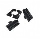 VENTA KARAVAN MONTAJ SETİ SİYAH 6 LI SET
