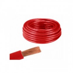 AKÜ BAĞLANTI KAYNAK KABLOSU 25MM KIRMIZI 1 METRE