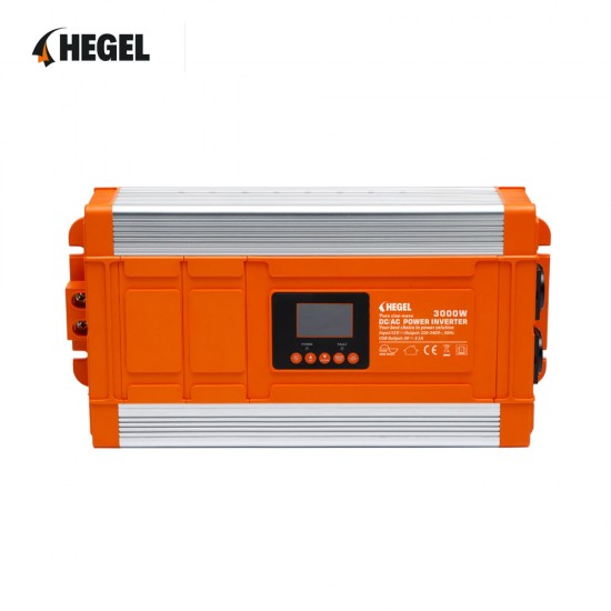HEGEL 3000 WATT 12VOLT TAM SİNÜS İNVERTÖR LCD GÖSTERGELİ